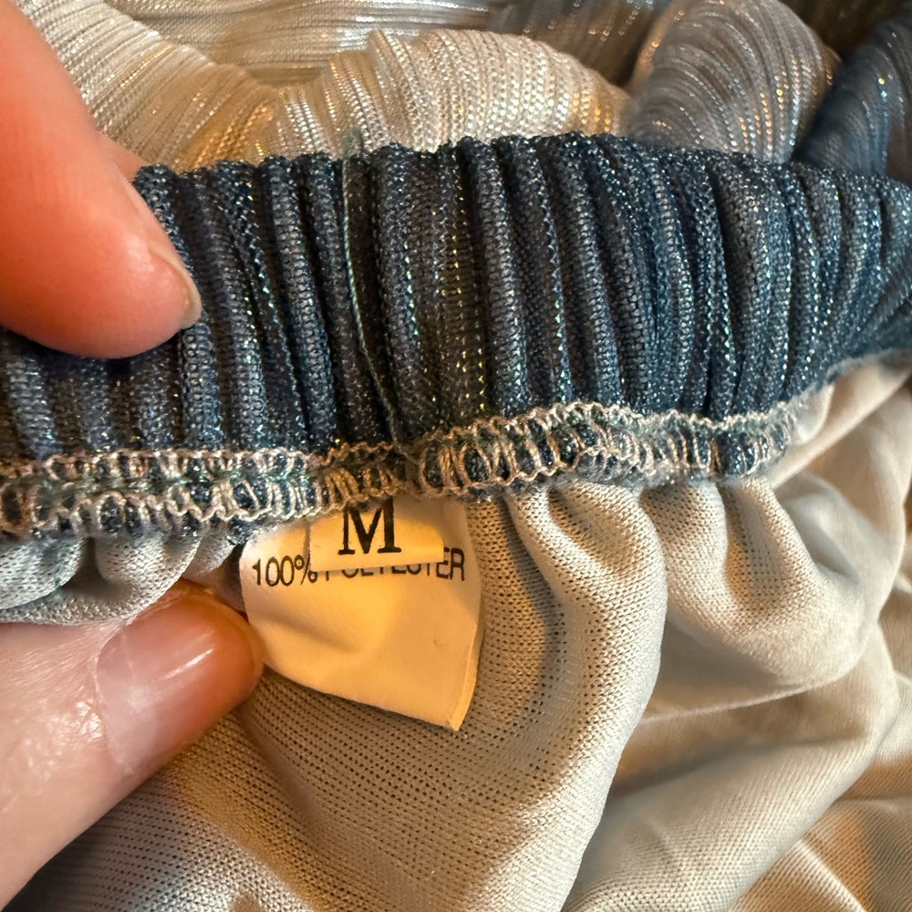 Elegant Blue Ombre Maxi Dress - Picture 7 of 7